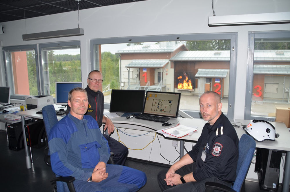 Finske brannskolen – Erfaringer med gass som varmekilde i øvingshus