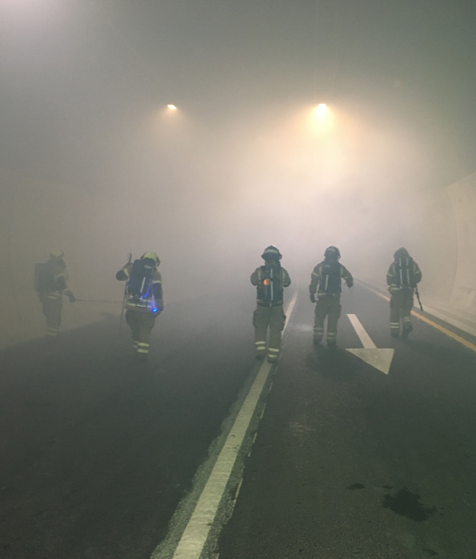  PRESSEMELDING: Rogaland brann og redning (RBR) jobber målrettet med tunnelsikkerhet 