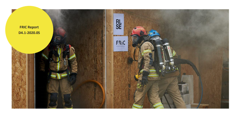 Ny rapport fra brannforskningssenteret FRIC!