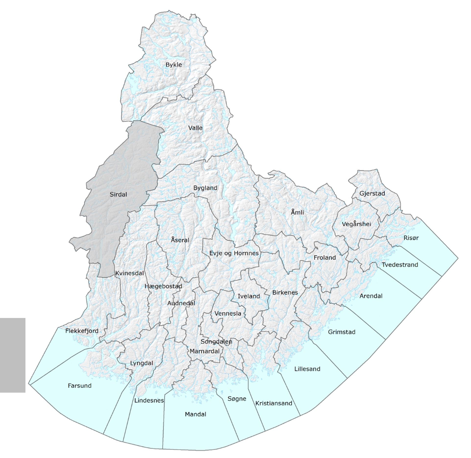 NY SENTRAL FOR 110 AGDER