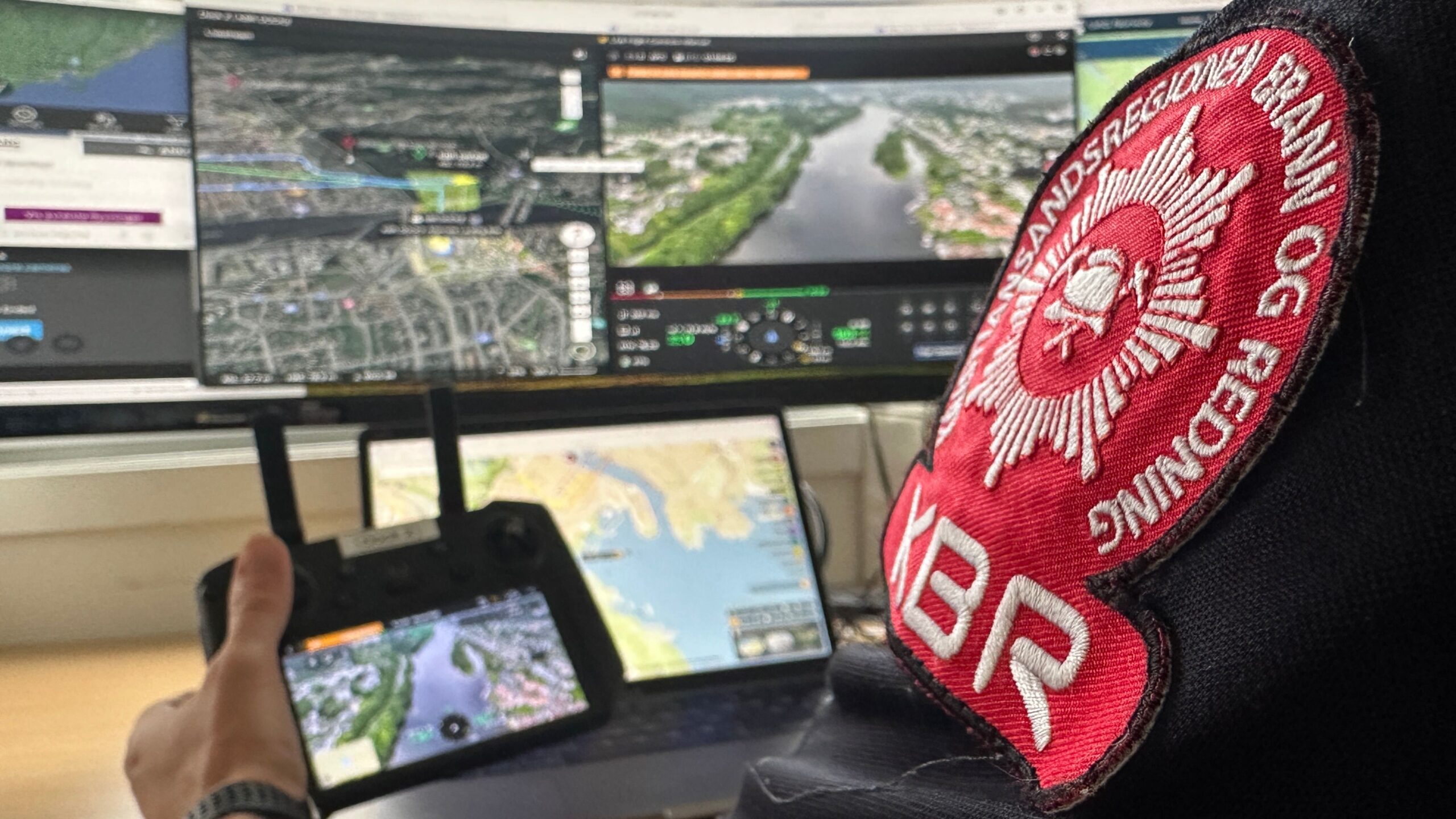 FØRST BRANNVESEN I LANDET MED FJERNSTYRTE DRONER  