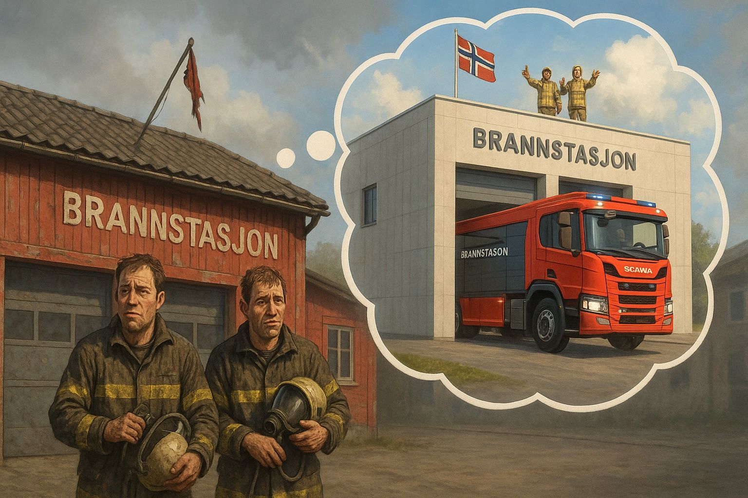 NÅR EN BRANNSTASJON KOSTER FIRE GANGER SÅ MYE SOM EN ANNEN –  OG HVORFOR VI MÅ LÆRE AV KONTRASTENE 