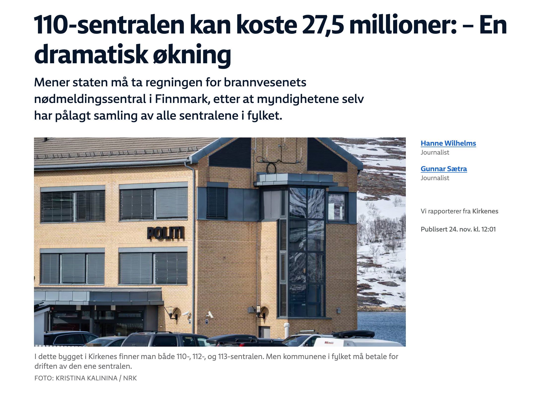 GRUNNBEREDSKAPEN FORVITRER GRUNNBEREDSKAPEN FORVITRER