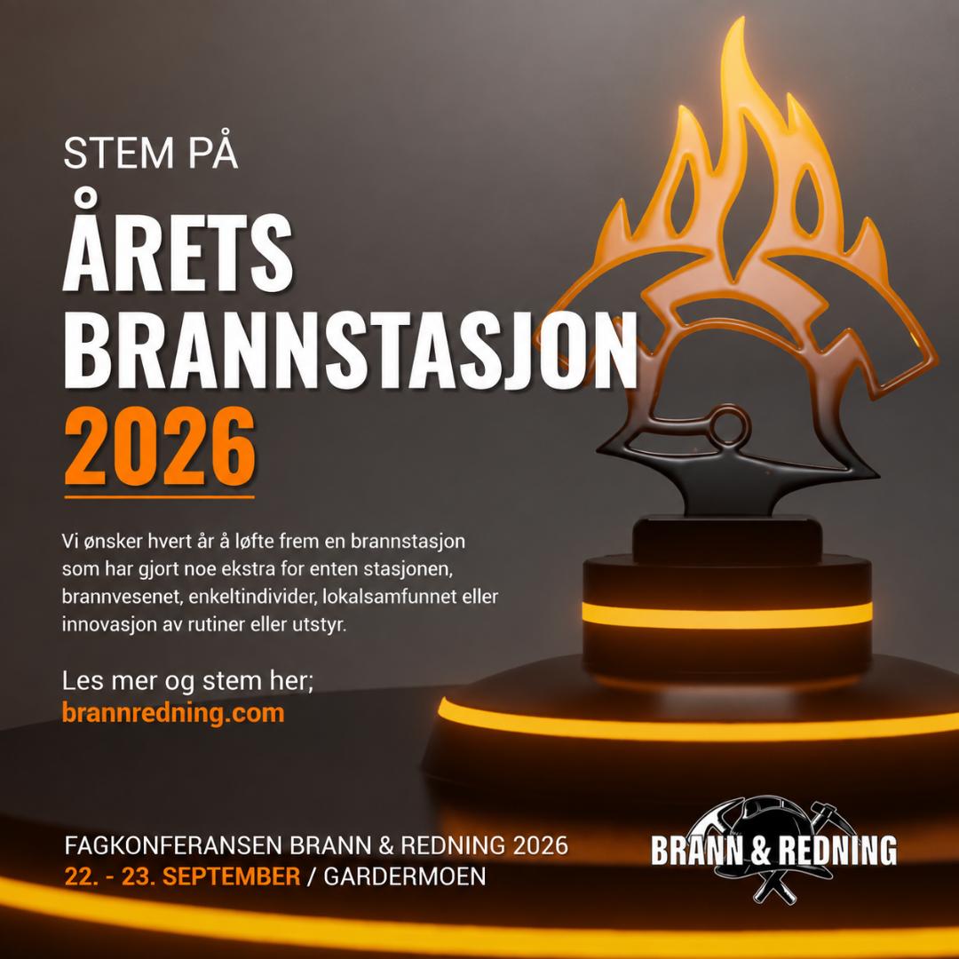 Nominer til Årets brannstasjon